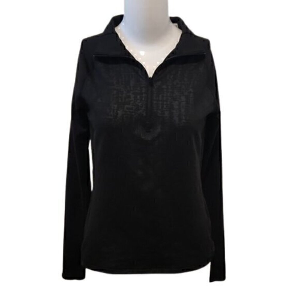 [Adidas] Half Zip Collared Long Sleeve - Size XS